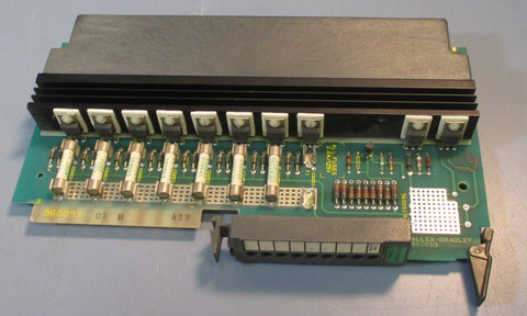 Allen Bradley 1771OB (1224V) DC Output Module Series B Max. Output 192VA. Used