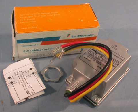 TYCO ELECTRONICS ALR Lighting Controls AT-19 Fixed Base Photoelectric Sensor