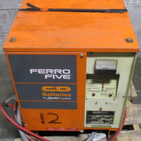 C&D Batteries  Ferro Five FR6CE450 12V Forklift Battery Charger 95Amp 6 Cells