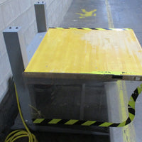 Unidex 500 Lb Lift Table Bench 36 x 351/2" Top, 2745" Adjustable Height
