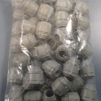 KSS 0615 Flexible 3/4" Conduit Adaptor BG26 Nylon 66 Grey 50pcs New