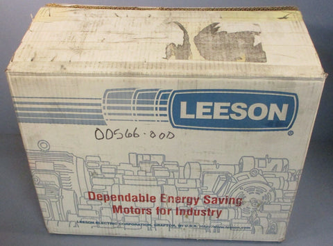 Leeson G131514.00 Electric Motor C184T34FC23AA 5/3HP 3.7/2.224KW 1-23/64" Shaft