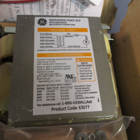 General Electric GE  Metal Halide Ballast 63077 GEM250LTAA35/2