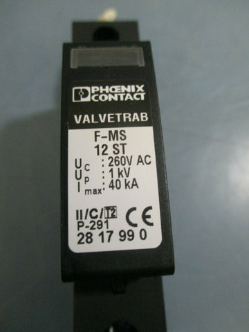 PHOENIX CONTACT VALVETRAB SURGE PROTECTION 2817990 FMS 12 ST