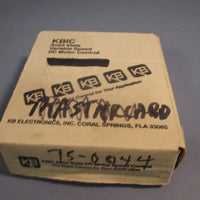 KB Electronics KBIC120 DC Motor Speed Control 090 115 VAC 50/60 Hz VDC 9429A