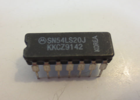 25 pcs of Motorola NAND Gate2 Element 14 Pin SN54LS20J NWOB