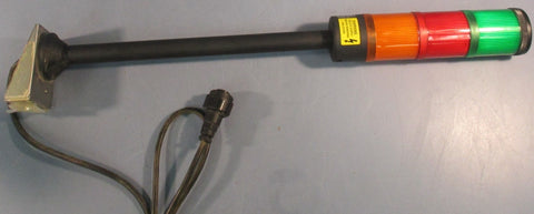 Cutler-Hammer E26YED15V5 Dual Flashing Stacklight Base Ser A2 1.5kV 240V AC/DC