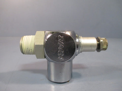 BIMBA QUICK-CONNECT FLOW CONTROL VALVE, NEEDLE ANGLE FQP8K