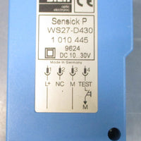 (Lot of 2) Sick WS27-2D430 & WS27-D430 Photoelectric Sensor 10-30VDC
