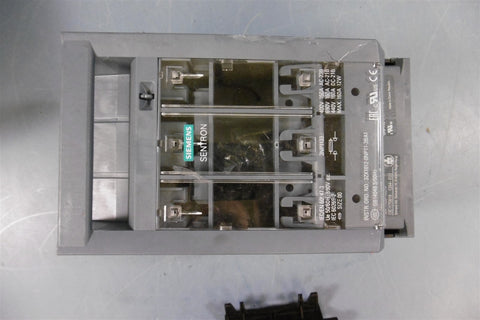 Parts / Repair Siemens Fuse Switch Disconnect 3 Pole 160A 12W 3NP11331BC10