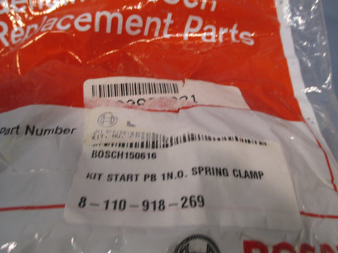 BOSCH KIT START PB 1N.0. SPRING CLAMP 8110918269