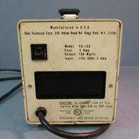 CHIU Technical F0150 Lumina Optic Light Source 3a 150w 115v 60hz For Parts