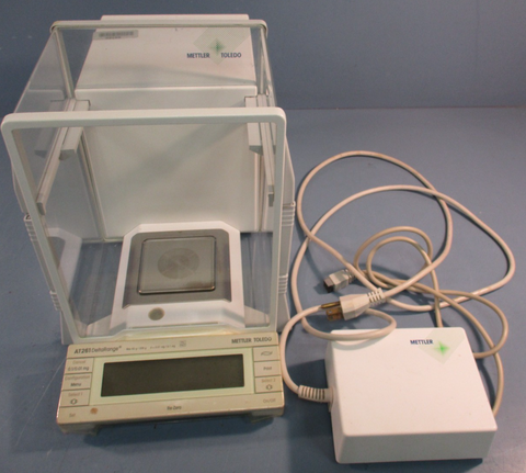 Mettler Toledo AT261 Delta Range Analytical Balance Scale w/Power Supply