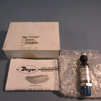 DWYER 628-08-GH-P1-E8-S1 Pressure Transmitter 0-30PSIG 10-30VDC 4-20mA
