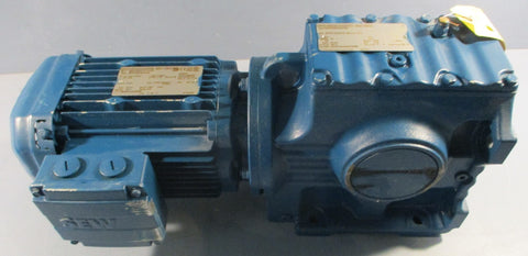 Sew Eurodrive S67DRE80M4/DH Gearmotor 174/27 RPM 65.63:1 13/8" Shaft Dia NOS