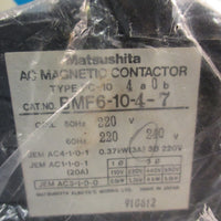 MATSUSHITA BMF6-10-4-7 20A 240V FC-10 CONTACTOR