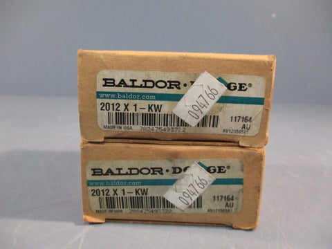 Lot of (2) Baldor 117164 2012 x 1 KW T-L Bushing