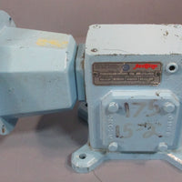 Grove Gear TM11752 Flexaline 15:1 Ratio Gear Reducer 1.040 Input HP