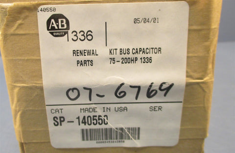 Allen Bradley SP140550 Kit Bus Capacitor 75  200 HP 1336 NIB