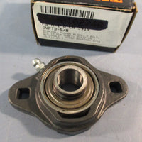 Timken/Fafnir GVFTD 5/8" Diameter Shaft Flange Block Bearing, 2-Bolt
