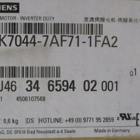 Siemens 1FK70447AF711FA2 Servo Motor Inverter Duty Factory Sealed