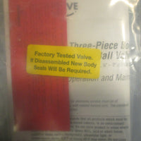 Flowserve Worcester 05C441166PMSE Cryogenic Ball Valve C44 Series 1/2"