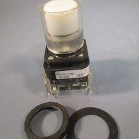 AllenBradley Illuminated White Pushbutton Ser F 800HQRAH24W