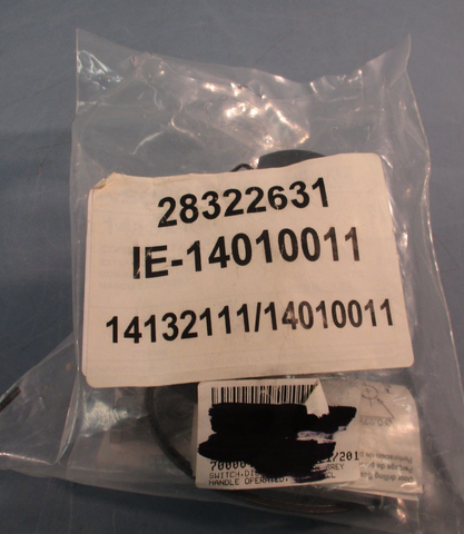 14132111/14010011 DOOR INTERLOCK HANDLE EXTERNAL BLACK/GREY