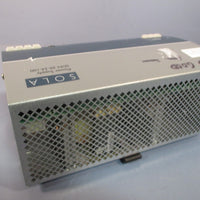 SOLA Power Supply 115/230VAC, 12/6A, DC 24V/20A SDN2024100 OVP