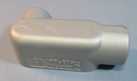 Appleton LR57 Side L Ported 11/2" Conduit Body FM7 NWOB