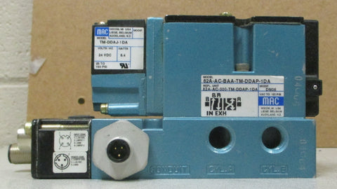 Mac 82AACBAATMDDAP1DA Solenoid Valve TMDDAJ1DA 24 VDC 5.4 W