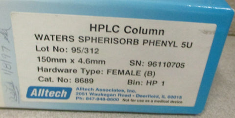 Waters Symmetry C18 5um HPLC Column WAT045905 4.6 x 150mm