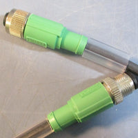 Phoenix Contact SAC5PM12MS/3,0PUR/M12FS 5Pos. Sensor/Actuator Cable 3m Long
