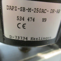 Festo DAPZSBM250ACDRAR Limit Switch W/ DAPS0015090RF03 Actuator
