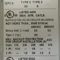 Allen Bradley 190S-ANEJ2-CB25C Ser B Contactor Motor Protector 3 Phase 1.6-2.5 A