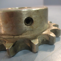 (2) Martin 40B15SS Keyed Bore Sprocket (2) 40BS15 3/4" Bore 15 Teeth Lot of 4