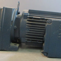NOS Sew Eurodrive R47 DRN90L4/BE2HF/TH/V Gearmotor w/ BE2B Brake Assembly