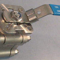 AT Controls Series 88 Ball Valve Class 600 1" NPT 20F at 1480PSI 316 SS