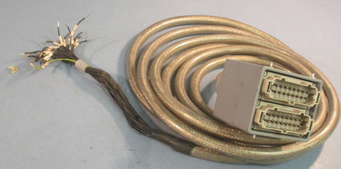 Helukabel YCYJZ Cable 16' Long Aprx W/ 2 Epic 10202000 Connectors 16A 500V