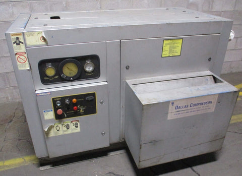 Quincy QSVB15 ACN3H Rotary Screw Vacuum Pump 15 HP 42.5K Hours