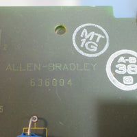 Allen Bradley 63600401 AC 120 V Input Module Rack Mount Card Used