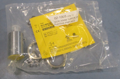 Turck Bi10M30AP6XH1141 Proximity Sensor 1030VDC 200mA Sn: 10mm ID No: 46175