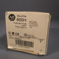 ALLEN BRADLEY PUSH BUTTON UNIT SER. F 800HAR9D1