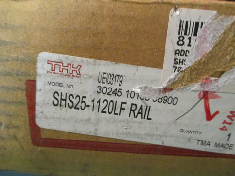 THK LINEAR RAIL 1120 LG SHS25-1120LF