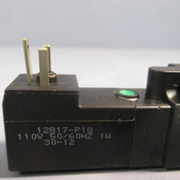 Nogren Solenoid Valve, 110 VAC, 50/60HZ V08N516AE318A