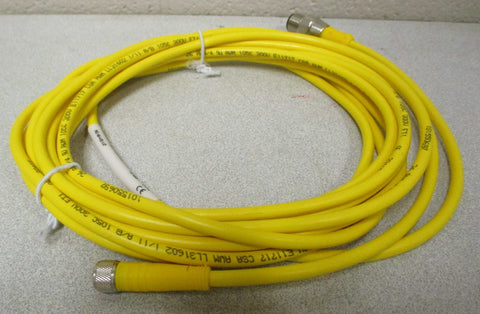 Turck PKG 4M-4-RS 4.4T Cordset U0870-61 M8 Female 4-Pin to M12 4-Pin (Lot of 3)