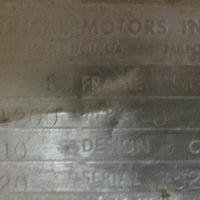 US Motors Electric Motor 7.5HP 256U 3PH 1200RPM 220/440V 13/8" Shaft Dia
