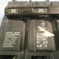 Siemens ITE 20 AMP 3 Pole bolt on 240 volt Circuit Breaker BQ3B020