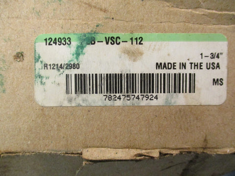 Dodge P2B-VSC-112 2-Bolt Pillow Block Bearing 124933 1-3/4" Bore