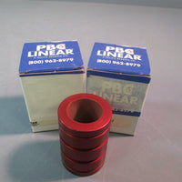 PBC LINEAR CYLINDRICAL BEARING LOT OF TWO FLC16F
